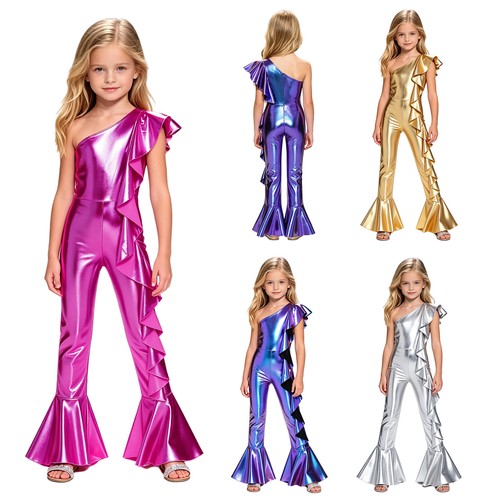 Girls disco costume glossy - disco,