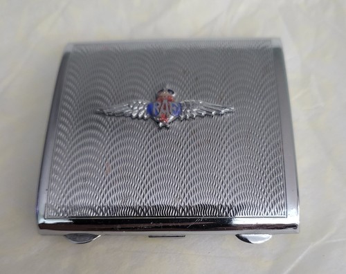 Vintage raf powder compact - raf,