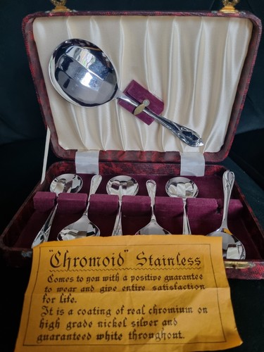 Chromoid sheffield set - set, 7