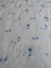 Cabbages And Roses Betty Blue Voile Fabric SOLD PER METRE 😊