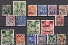 RZ25940/ SOMALIA BRITISH OCC – 1943 / 1948 AMAZING USED SELECTION – CV 305 $