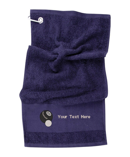 Lawn bowls towel cotton any - lawn,