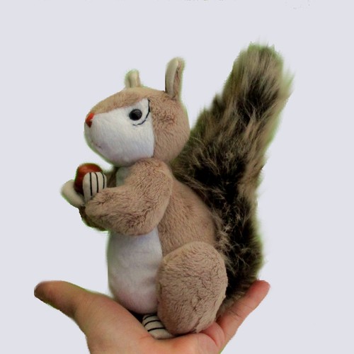 Squirt soft toy - , squirrel