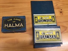 Two vintage games of Halma 