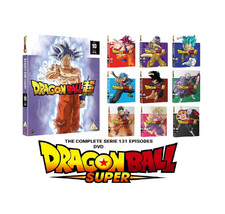 Dragon Ball Super DVD Box Set Complete Series 1-10 Season Manga English Aud