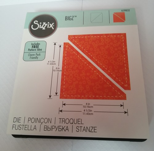 Sizzix bigz 659832 half square - sizzix,
