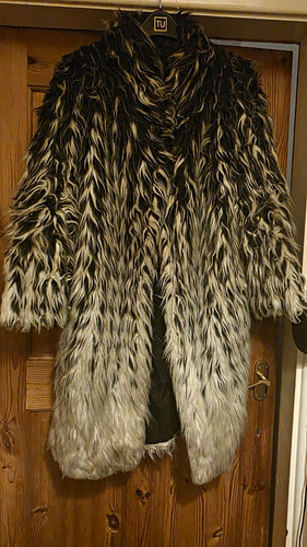 Womens faux fur animal print - ,