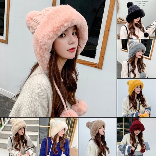 Women furry faux fur knitted - women,