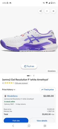 New asics women - new, women's