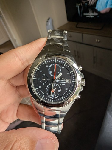 Seiko sportura chronograph - seiko,