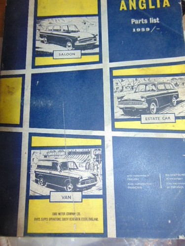 Ford anglia 105e - 105e, 123e
