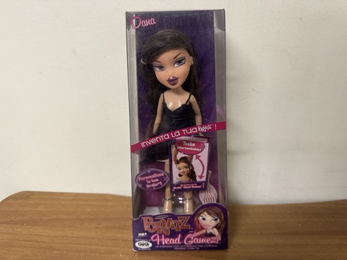 Bratz head gamez doll dana - head,