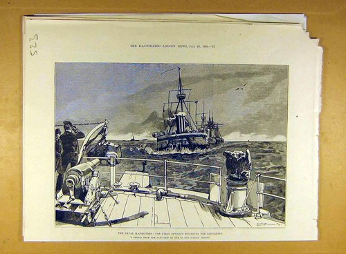 Original old antique print - original,