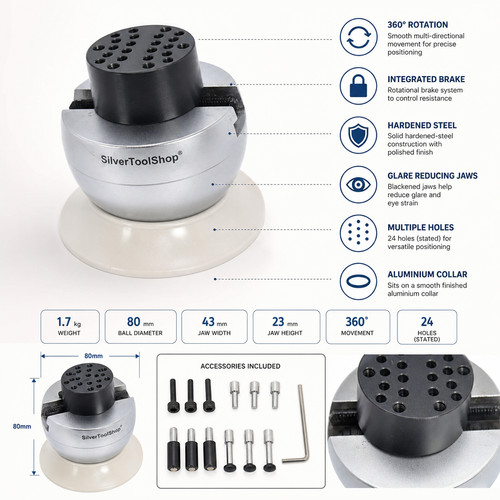 Mini engraver block - engraver, ball