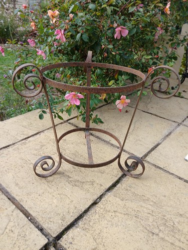 Vintage weathered wrought iron - vintage,