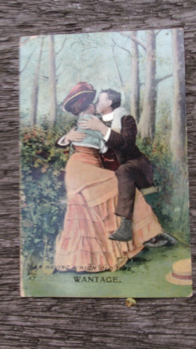 Vintage wantage postcard - wantage,