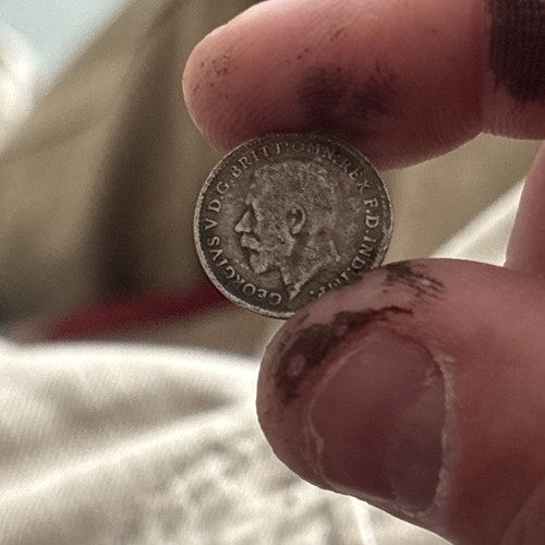1916 pence silver 925 coin - silver, 0.925