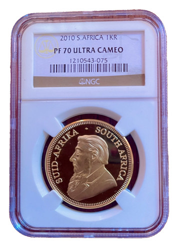 2010 gold 1oz krugerrand - gold,
