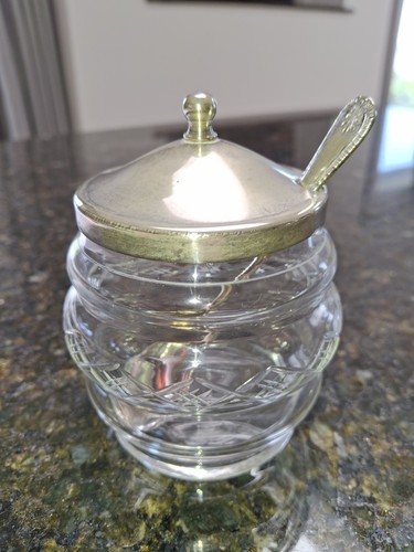 Vintage cut glass and - cut,