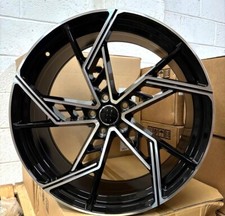 21"/Audi Q7 2015-2025/Gloss Black/Pol ABT 119 Design 9j Alloy Wheels X4
