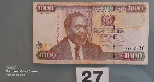 Banknote kenya jul 2010 - banknote,