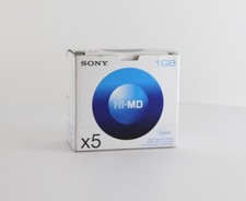 5x SSony 1 GB Hi-MD Minidisc