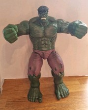 Marvel The Incredible Hulk 14" Large Talking Toy Action Figure Disney Tested