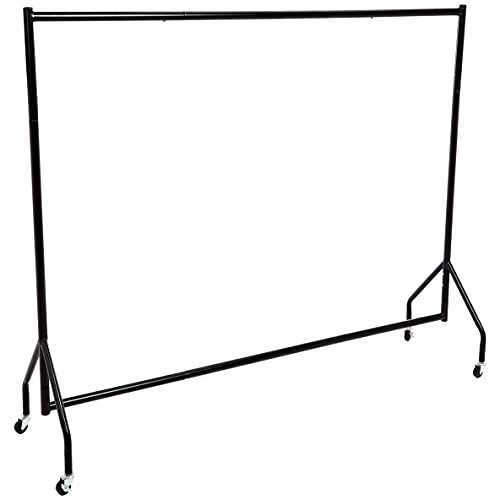 Heavy duty clothes rail with - heavy,