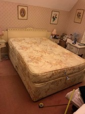 Double Divan 4 Drawer Bed with Floral Kozee Sleep Regency Pocket Sprung Mattress