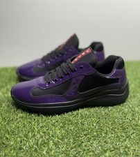 Size 8 UK (9 US) - Prada Americas Cup ' Violet Black ' | GREAT CONDITION!
