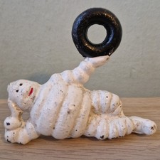 Vintage Cast Iron Michelin Man