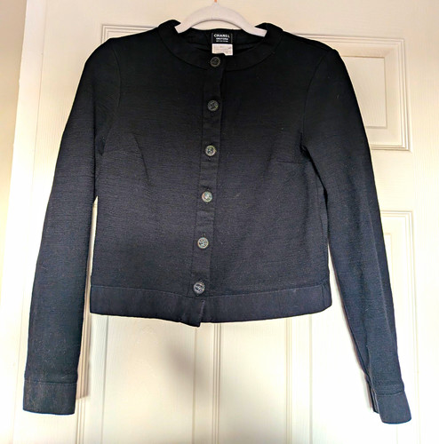 Chanel women black tweed - black,