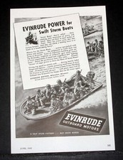 1943 OLD WWII MAGAZINE PRINT