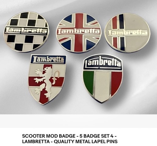 Mod pin badges fred perry - mod,