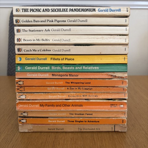 Gerald durrell book set - gerald,