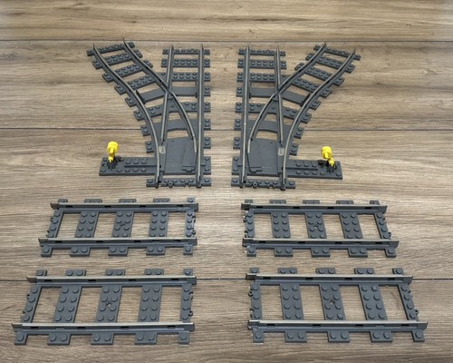 Lego train track - track, railway