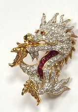 genuine Swarovski  goldtone