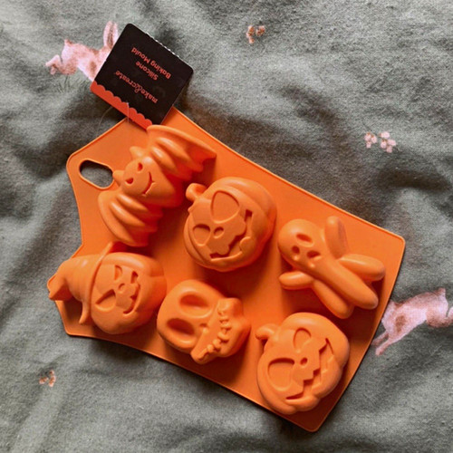 Orange halloween reusable - orange,