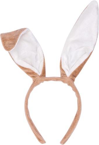 Evelay brown rabbit ears - rabbit,