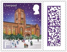 Christmas Postage Stamps 25x / 50x 1st Class Stamps 