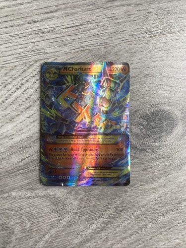 Mega charizard pokémon card - charizard,