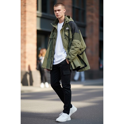 Nike sacai trench jacket - x,