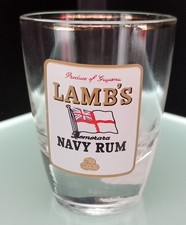 Lamb's Navy Rum Shot Glass -