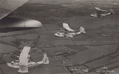 Raf short sunderland flying - short,