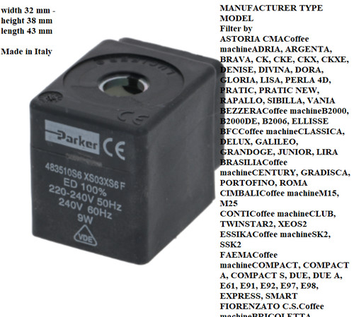 Coil lucifer parker 220 240v - coil, 220/240v