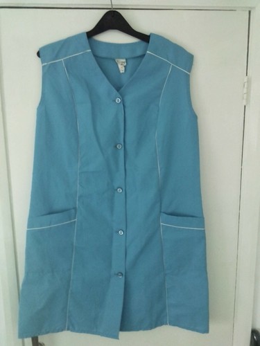 Ladies sleeveless nylon pinny - ladies,