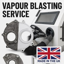 Vapour blasting service - vapour,