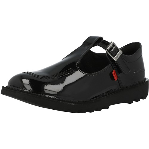 Kickers kick black patent - t,