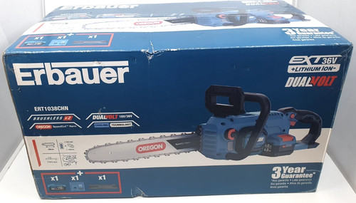 Erbauer 36v chainsaw complete - erbauer,