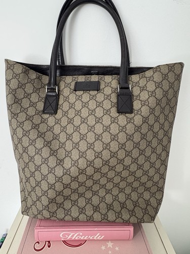 Gucci canvas tote bag - gucci,